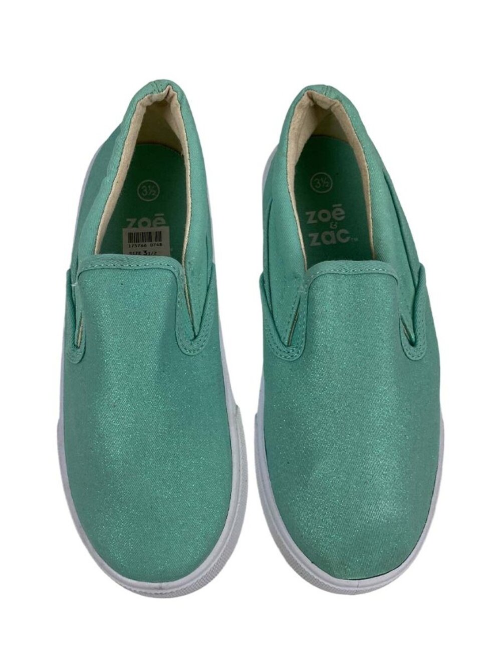 Zoe & Zac Girls' Drifter Twin Gore Slip-On Shoes Size 3.5